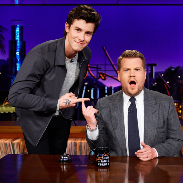 Shawn Mendes, James Corden
